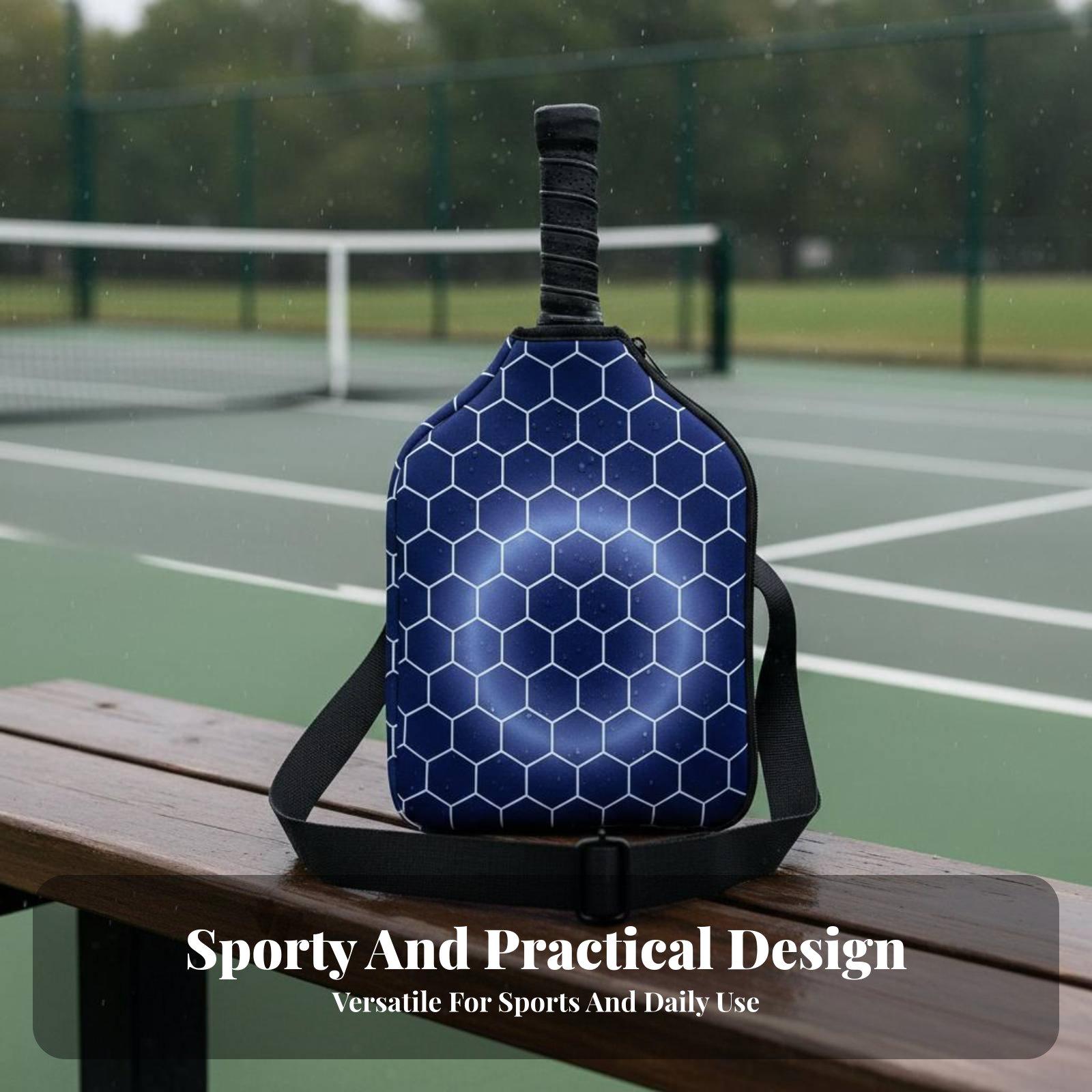 Racket Cover Bag - 스포티한 네오프렌 피클볼 라켓 커버, 피클볼