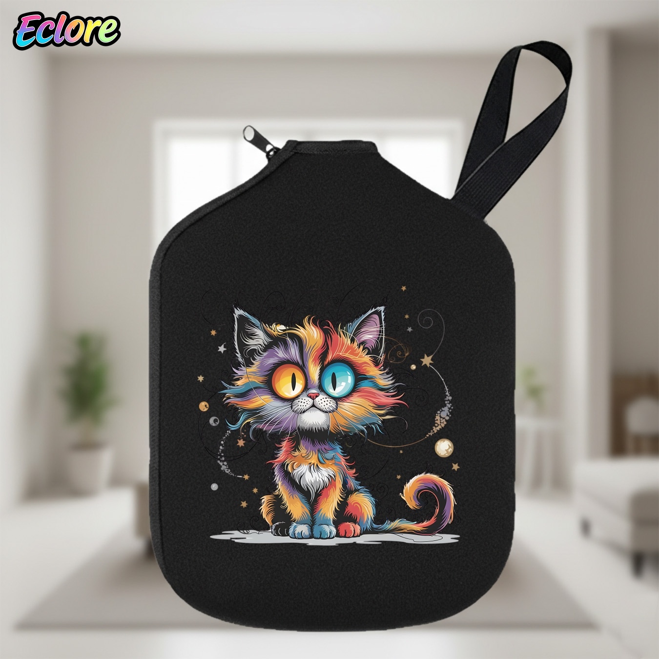 Racket Cover Bag - 갤럭시 스타 캣 피클볼 패들 가방