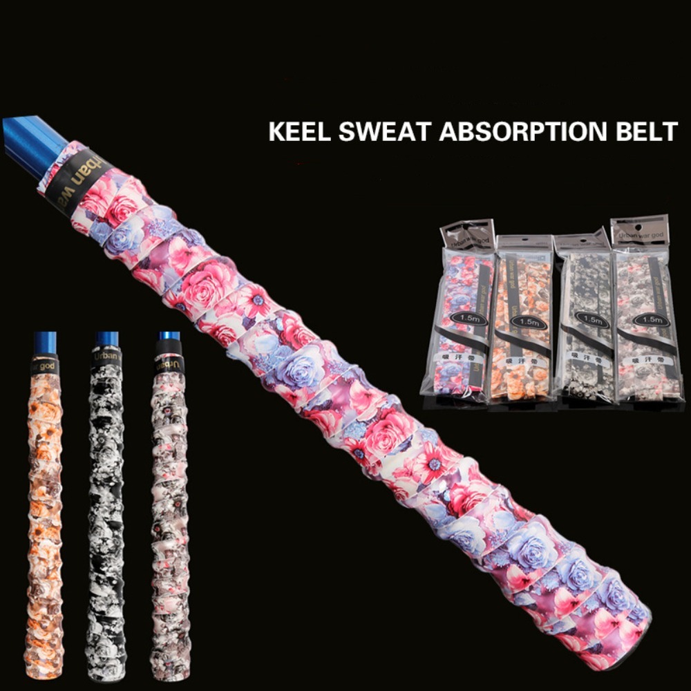 Badminton Grip Tape - 1Pcs 1.5m 길이 미끄럼 방지 낚싯대