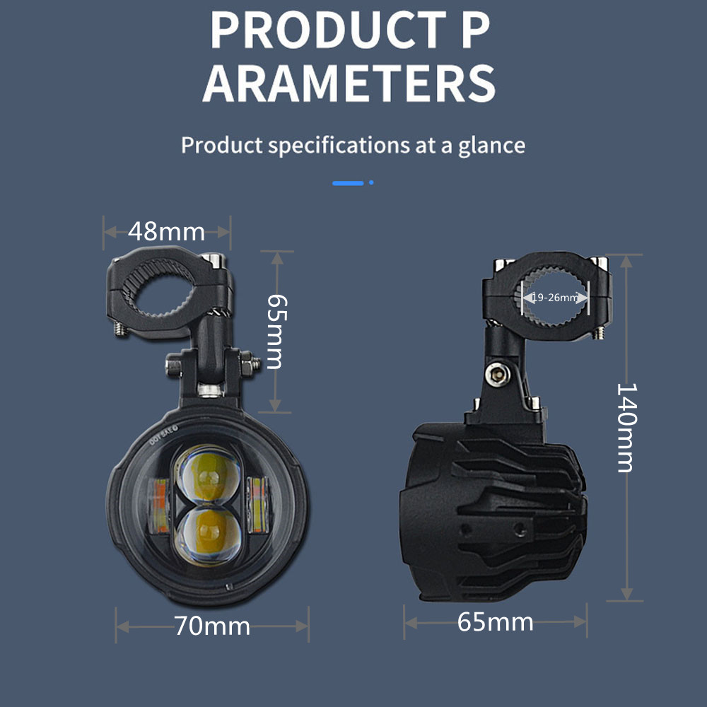 100W 오토바이 헤드라이트 안개등 LED 보조 주행등 - Badminton Flash 리뷰 및 가격