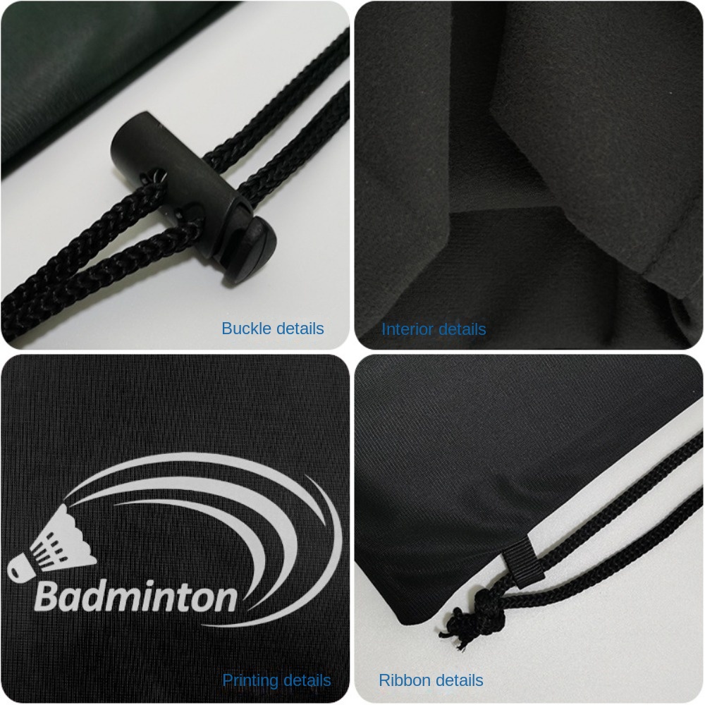 두꺼운 배드민턴 라켓 가방 내마모성 대용량 라켓 파우치 - Racket Cover Bag 리뷰 및 가격