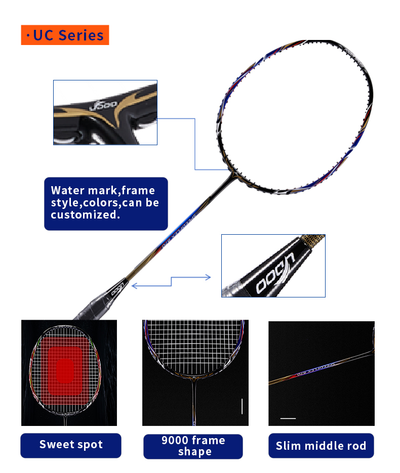 UC670 3U 복합 흑연 배드민턴 라켓, 경량 합금  - Badminton Racket 리뷰 및 가격