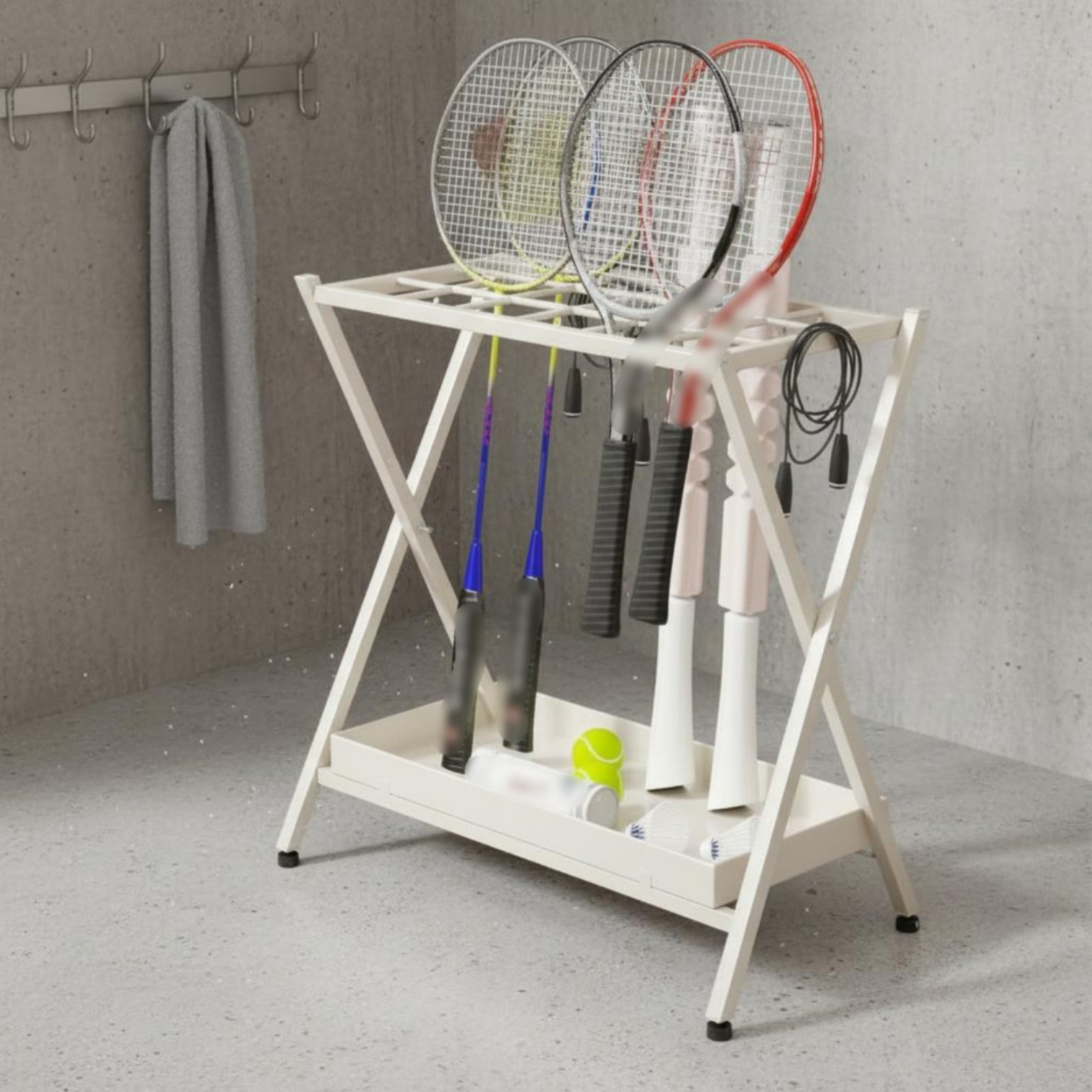 접이식 배드민턴 라켓 스탠드 안정적인 프레임 다용도 우 - Badminton Racket 리뷰 및 가격