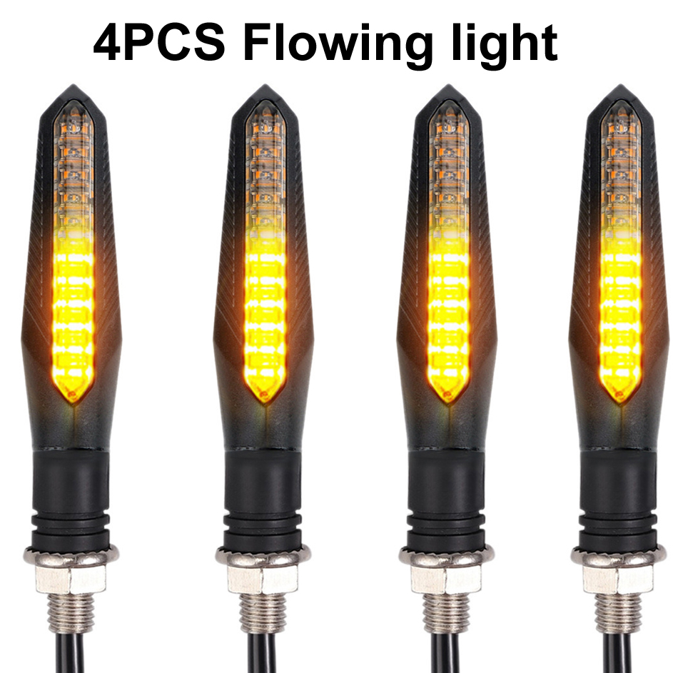 4PCS 12V 오토바이 LED 방향 지시등 12LED - Badminton Flash 리뷰 및 가격