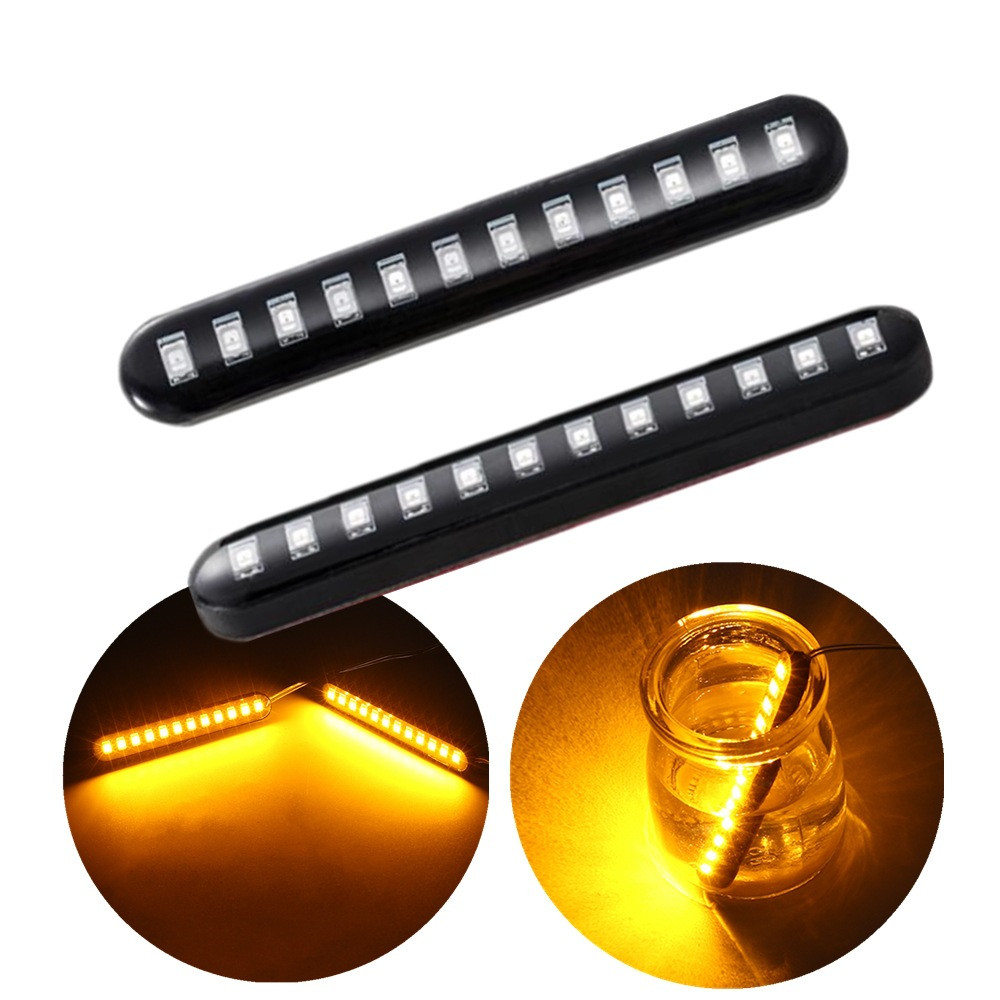 2Pcs 12 LED 모토 신호 조명 순차 물 흐르는  - Badminton Flash 리뷰 및 가격