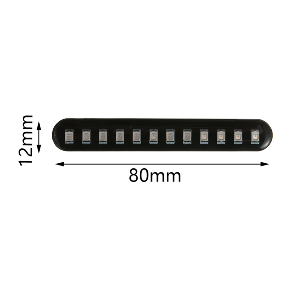 2Pcs 12 LED 모토 신호 조명 순차 물 흐르는  - Badminton Flash 리뷰 및 가격