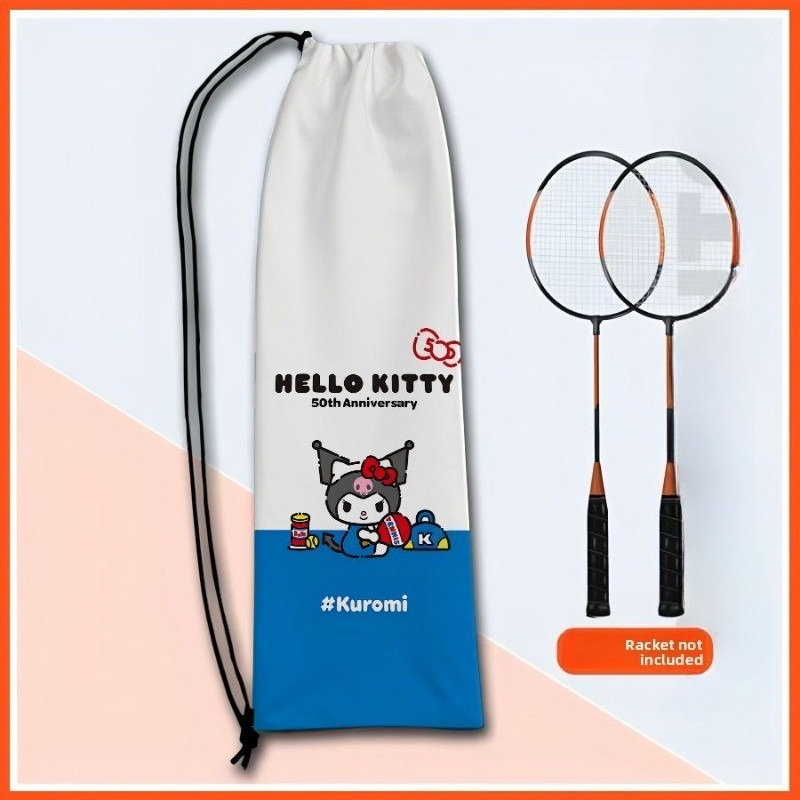 귀여운 헬로 키티 50주년 기념 배드민턴 라켓 드로스트 - Racket Cover Bag 리뷰 및 가격