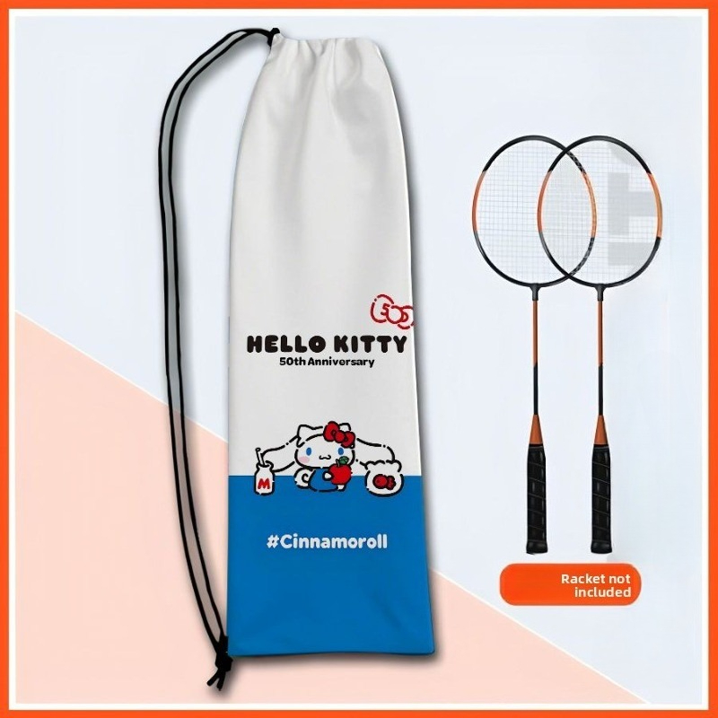 귀여운 헬로 키티 50주년 기념 배드민턴 라켓 드로스트 - Racket Cover Bag 리뷰 및 가격