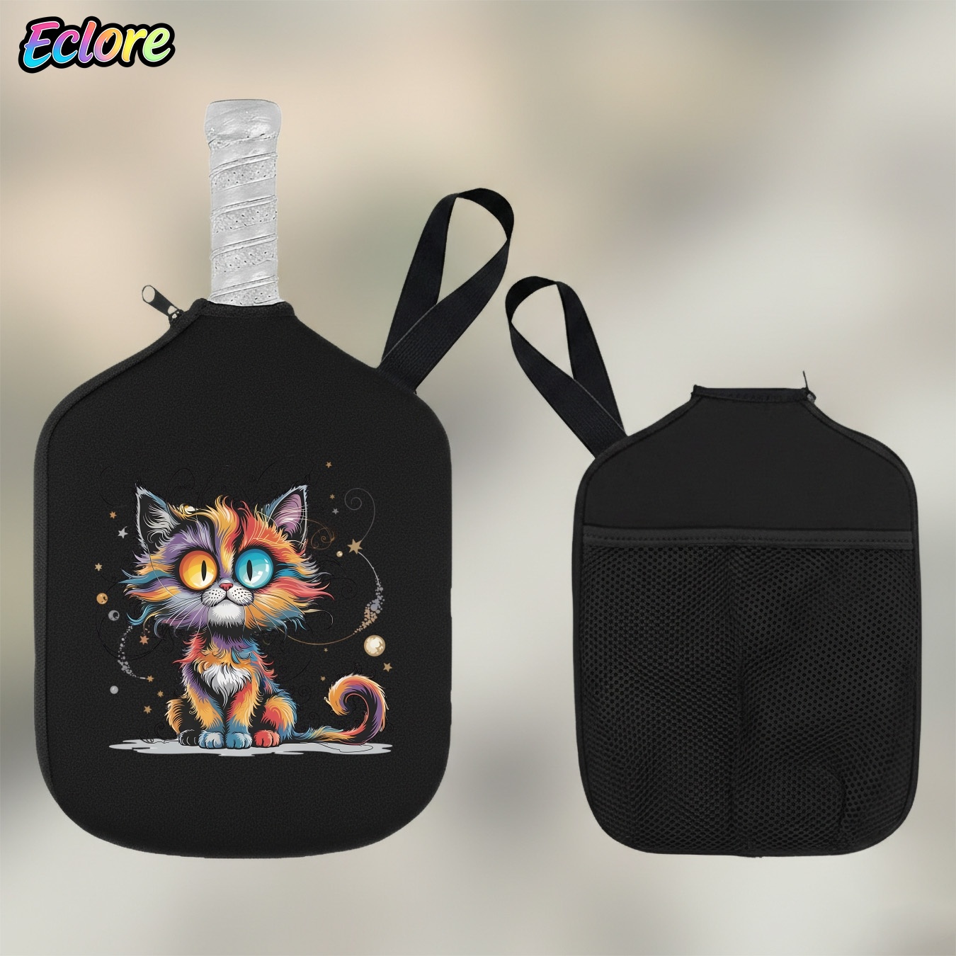 갤럭시 스타 캣 피클볼 패들 가방 부드럽고 내구성 있는 - Racket Cover Bag 리뷰 및 가격